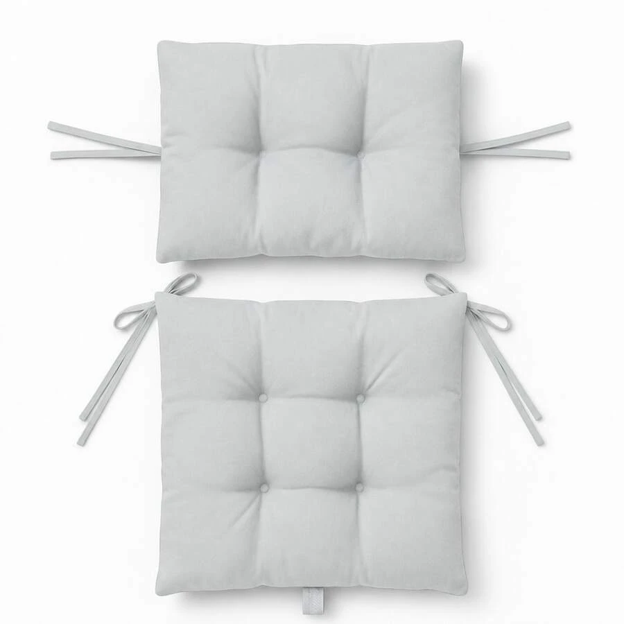 1 Pc-2pcs Premium Versatile Seat Cushion – Multipurpose Pad For Dining Chairs, Floor Seating, And Armchairs - Baby Blue - View 1