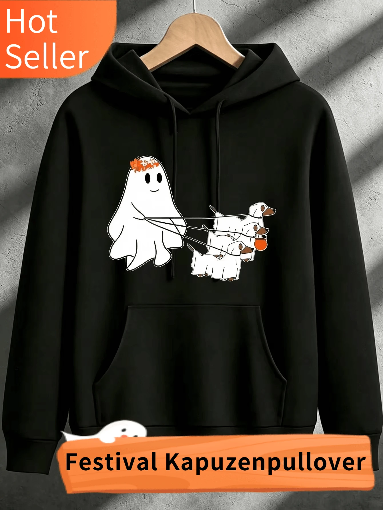 Women Sports Sweatshirts - Black - View 1