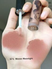 Girlcult Love Whisper 霧面唇釉 G71，顯色濃郁，絲絨質感，輕盈舒適，持久顯色，易於塗抹，適合初學者，女性日常使用，禮品，3.8g/0.13oz - G71 - 查看 4