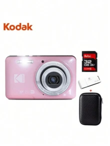 Kodak FZ55 多功能相機 1080P高清 1635萬畫素 5倍光學變焦 28mm廣角 2.7吋螢幕 14種場景 輕巧機身 - 查看 8