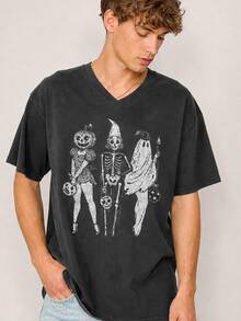 Women T-Shirts - 黑色 - 查看 4