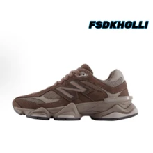 New Balance NB 9060 Comfortable Versatile Running Shoes Unisex Brown - NU9060493 - View 13