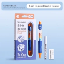 1pc Jiaozhi Automatic Pencil, Multiple Colors Available, Student Drawing Dedicated Art Sketching Pencil, Drawing Pen, Click Mechanical Pencil, High Aesthetic Value, Continuous Lead, Automatic Pencil - Multicolor - View 17