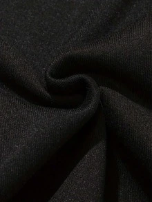 Men Plus Size Zip-Up Sweatshirts - Black - View 5