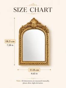 Gold Moon Mirror Jewelry Tray, Starry Sky Vanity Organizer, Suitable For Rings, Earrings, Necklaces, Perfume, Cosmetics, Vanity, Bedroom, Bathroom Countertop, Bohemian Luxury Jewelry Storage Tray, Elegant Home Decor Gift, For Women, Mom, Anniversary - Multicolor - View 9