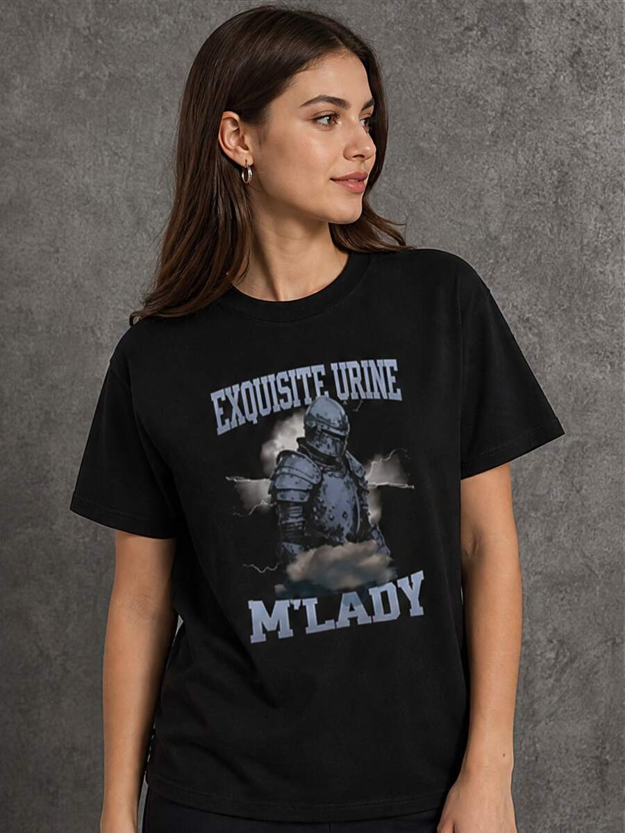 Women T-Shirts - 黑色 - 查看 1