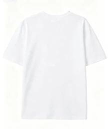 Unisex Vintage KORN Logo Tour 2005 Bone Hand T-Shirt, Thick Black Cotton, Loose Fit, Sizes S-3XL, Summer Tops - White - View 2