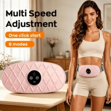 Abdominal Massage Device, Vibration Slimming Machine, USB Rechargeable, 9 Intensity Levels, 6 Modes, Abdominal Fat Burning Machine, Vibration Slimming Equipment, Abdominal Fitness Equipment, Suitable For Home And Office Use, Ideal Holiday Gift - View 14