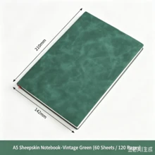 A5 Notebook Business Office Gift Thick Soft Leather Notebook Gift Box - A5 Notebook - View 10