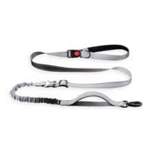 Fashionable Multi-Functional Dog Leash, 5-7.5ft Dog Bungee Leash, Retractable Reflective Dog Leash, Hands-Free Outdoor Dog Walking - Multicolor - View 10