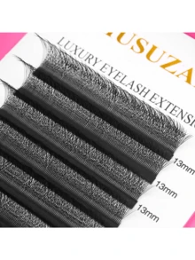 XIUSUZAKI 12Rows Lashes Fox 3DW Eyelashes Extensions Cat Eye False Eyelashes Angel Lash Clusters Makeup Butterfly Effect Anime Style Individual Lashes For DIY Lash Extension Suitable For Daily And Date, Party,Lash Lift - View 6
