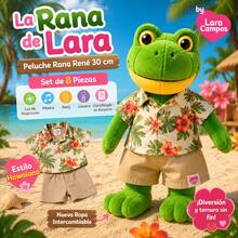 Lara Campos Kids Plush Interactive Toy Figures - 可更換服裝-沙灘款式 - 查看 5