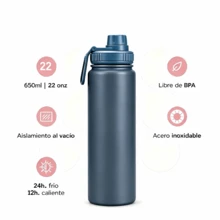 Vacuum Flasks & Thermoses - Navy Blue - View 7
