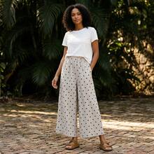 2026 Summer New European And American  Cross-Border Polka Dot Elegant Casual Straight Wide-Leg Pants - Whitepolkadots - View 2