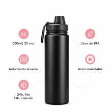 Vacuum Flasks & Thermoses - Black - View 3