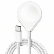 4-In-1 USB A/Type-C Charger And Multi-Function Fast Charging Cable. Compatible With Apple Watch Ultra/SE/11/10/9/8/7/6/5/4/3/2/1 Series. Suitable For IPhone 17/16/15/14/13/12/11. - White - View 10