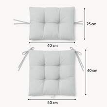 1 Pc-2pcs Premium Versatile Seat Cushion – Multipurpose Pad For Dining Chairs, Floor Seating, And Armchairs - Baby Blue - View 3