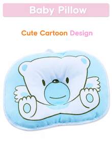 1 buah Bantal Berbentuk Beruang Bayi, Bantal Kartun untuk Tidur Miring, Bantal untuk Bayi Berguling, Koreksi Bentuk Kepala, Dapat Digunakan Sepanjang Musim - MultiWarna - View 4