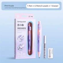 1pc Jiaozhi Automatic Pencil, Multiple Colors Available, Student Drawing Dedicated Art Sketching Pencil, Drawing Pen, Click Mechanical Pencil, High Aesthetic Value, Continuous Lead, Automatic Pencil - Multicolor - View 15