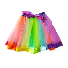 1/3 PCS D EXCEED Running Tutu Skirt For Women| 80s Neon Tutu Skirts For Women | Adult Tutus For Women In Multiple Colors For Halloween Running - Multicolor - View 44