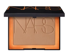 NARS Bronzing Powder 11g #00#02#03 | Laguna Star Bronzer Talc-Free Formula Silky Texture Semi-Transparent Pearlescent Warm Glow Long-Lasting Wear Bronzer & Contour Dual Use 3D Contour Without Smudging - #00-11g - View 1
