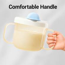 Straw Milk Cup With Scale, Large Baby Weaning Cup, Baby Bottle, Drinking Cup For 1-3 Years Old And Above, Sippy Cup - Multicolor - View 5