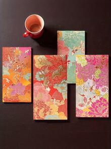 6pcs Multi-Purpose Red Envelopes, Suitable For Lunar New Year, Weddings, Birthdays And Other Festive Occasions, Self-Sealing Design, Perfect For Giving Red Packets, Wedding Gifts, Rewards Or Gifts, Creative And Fashionable - View 2
