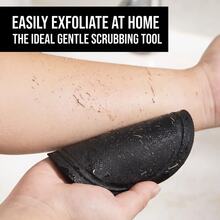 1/2/3pcs Finger Strap Body Scrubber, Exfoliating Bath Glove For Deep Cleansing & Dead Skin Removal, Shower Scrub Pad For Back, Arms & Legs, Soft Body Exfoliator For Bathroom, Spa & Daily Shower Care - Black - View 2