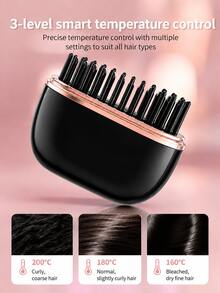 2000mAh Rechargeable Electric Scalp Massager Brush, Portable Silicone Shampoo Brush With Soft Massage Bristles, Deep Scalp Cleansing And Relaxing Massage, Wet And Dry Use, Suitable For All Hair Types, Home And Travel Use - Multicolor - View 4