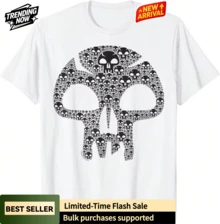 Men T-Shirts - 黑色 - 查看 1
