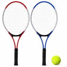 Set de 2 Raquetas de Tenis con Pelota para Adultos y Niños, Raquetas Ligeras con Mango Antideslizante, Ideal para Playa, Jardín y Entrenamiento - Multicolor - Ver 7