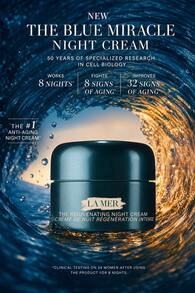 La Mer 夜間修復霜 7ml 3入組 奇蹟賦活面部保濕霜 旅行迷你試用裝 - 7ml 三盒 - 查看 5