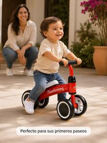 Kids Balance Bikes - Red - View 8