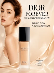 Dior Forever Skin Correct Foundation (Soft Radiant) #ON, Full Size 30ml, Sample 5ml, Natural Perfect, Long-Lasting Wear, Long-Lasting Color Lock, Radiant Finish, Moisturizing Texture, Smooth Finish, Refines Skin Texture - GLOW#ON - View 3