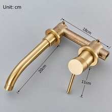 Bathtub Faucets - Brushed Gold - View 5