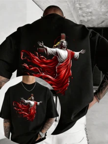 Camisetas de hombre - Negro - Ver 6