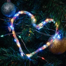 1 Set Outdoor Solar String Lights, Fairy Lights - 300/200/100/50 LED Outdoor Small Lights, IP44 Waterproof Rating, 8 Modes Selectable. Copper Wire String Lights, Suitable For Garden, Yard, Tree Decoration, And Christmas Or Wedding Celebration Decor - Solar Copper Wire Lamp - View 2
