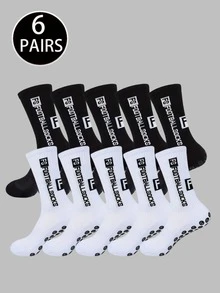 5/10/20 Pairs New Football Sports Socks FS Non-Slip Thick Terry Bottom Socks - Multicolor - View 14