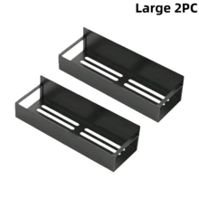 2 Buah Rak Penyimpanan Magnetik Logam, Rak Penyimpanan Gantung Pintu Kulkas/Rak Bumbu, Rak Penyimpanan Magnetik Mesin Cuci, Rak Penyimpanan Dinding Tanpa Bor, Aksesoris Dapur Kamar Mandi, Rak Penyimpanan Praktis untuk Pengorganisasian Rumah - MultiWarna - View 14