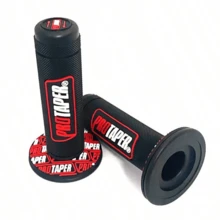 2 buah Grip Stang Motor Universal, Cocok untuk ATV, Dirt Bike Protaper dan Modifikasi ProTapered, Selongsong Gas Anti-Selip, Kompatibel dengan Kawasaki, Suzuki, EXC SX YZF CRF, Grip Stang Motor, Stang Motor - A - View 6