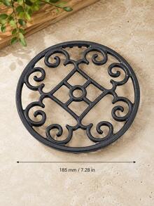Vintage Pattern Cast Iron Gas Stove Anti-Slip Pot Rack, Gas Stove Small Pot Support, Anti-Wobble Cast Iron Stove Rack, Cast Iron Stove Rack, Gas Stove Pot Rack, Stove Small Pot Adapter Ring, Anti-Slip Stove Rack, Gas Stove Small Pot Support, Stove Support Rack, Kitchen Gas Stove Accessories, Cast Iron Pot Support, Small Pot Dedicated Stove Rack, Gas Stove Coffee Pot Support, Heavy Duty Stove Rack - View 5