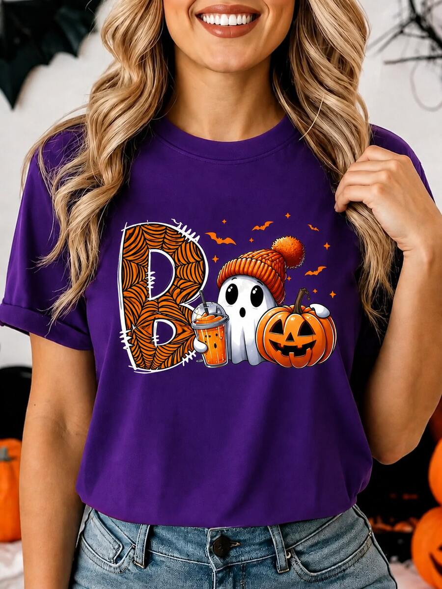 Women T-Shirts - Purple - View 1