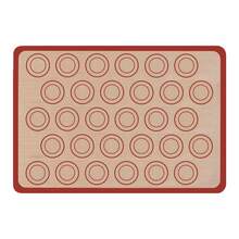 1pc Dishwasher Silicone Baking Mat, 16.5*11.6 Inch Non-Stick Macaron Mat, High Temperature Resistant Silicone Material, Smooth Flat Baking Surface For Easy Release, Reusable For Cookies, Macarons And Various Desserts, Practical Tool For Professional Macaron Makers And Home Baking Enthusiasts, Easy To Clean With Water Or Dishwasher, Flexible And Durable - View 14