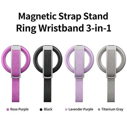 Stand li Jintrewa b'Ċirku Manjetiku 1pc b'Rotazzjoni ta' 360° b'Bokkla taċ-Ċirku tal-Liga taż-Żingu b'Ċinga Immaljata Stand Portabbli 3-f'1 b'Assorbiment Ultra Qawwi Mudell Ġdid