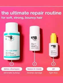lakerain Masker Rambut Perbaikan Molekuler Tanpa Bilas K8, Perbaikan Tahan Lama yang Dipatenkan, Menargetkan Rambut Kering, Kusut, dan Rusak, Memulihkan Kerusakan Akibat Pemutihan, Pewarnaan, Perawatan Kimia + Perawatan Panas Hanya dalam 4 Menit - Berbagai gaya - View 8