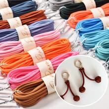 3mm Paracord, High Density Polyester Shell + Nylon Core, Wear-Resistant Outdoor Multi-Purpose Rope, 5m Long, Suitable For DIY Weaving, Bracelet Making, Camping, Hiking, Tent Tying, Backpack Hanging Strap And Outdoor Survival Crafts - Multicolor - View 1