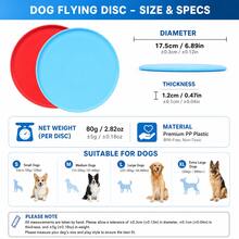 1 Piece, 2 Pieces Of Dog Supplies, UFO Floating Interactive Grasping Toy For Dogs, Anti Bite Lightweight And Flexible Training Toy, Suitable For Small And Medium-Sized Dogs, Suitable For Outdoor Parks, Backyards, Camping, Beaches, Throwing Games - Multicolor - View 7