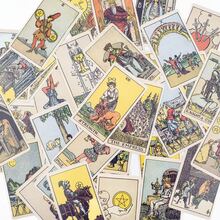78pcs Classic Tarot Cards With Beginner's Guide, Portable Divination Game, Halloween & Thanksgiving Gift, Paper Guidebook - Classic Tarot - View 2