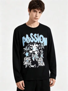 Tween Boys Sweatshirts - Black - View 1