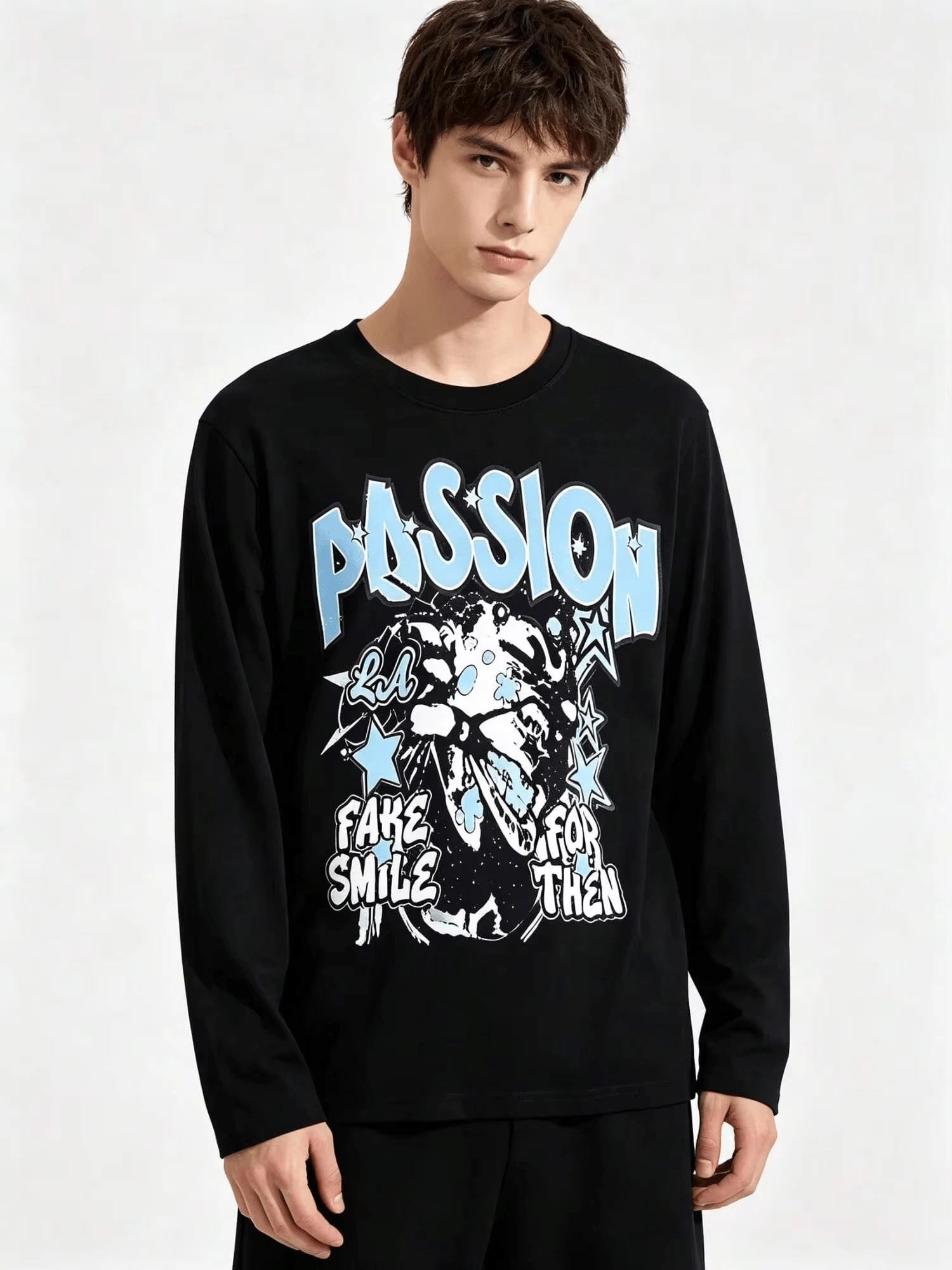 Tween Boys Sweatshirts - Black - View 1